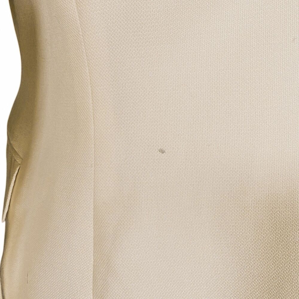 Ralph Lauren Purple Label Cashmere Blazer 10 Cream Double Breasted USA Silk - Picture 13 of 14